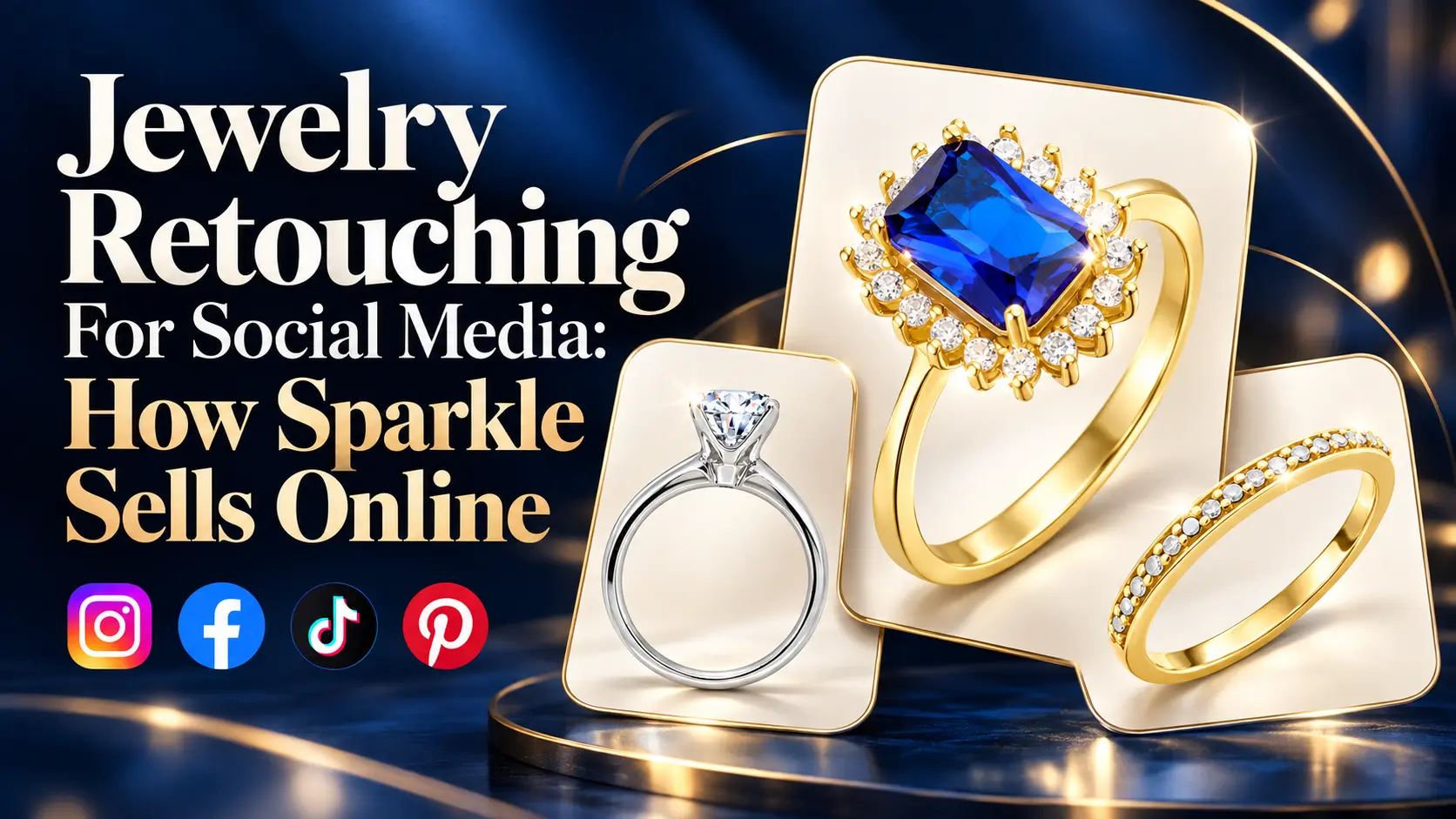 Jewelry Retouching For Social Media: How Sparkle Sells Online